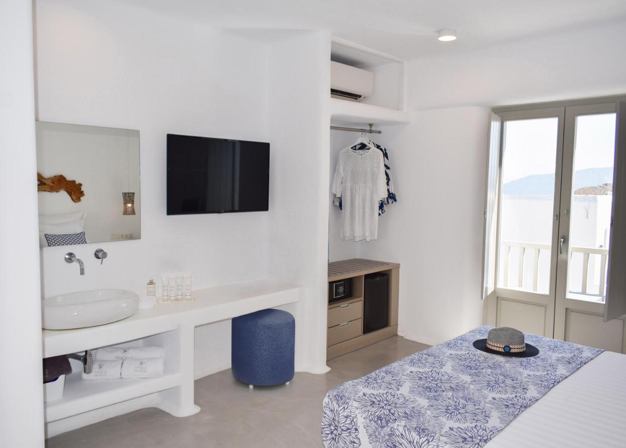 Angels Pillow Luxury Boutique Residence - Adults Only Náousa Exteriör bild