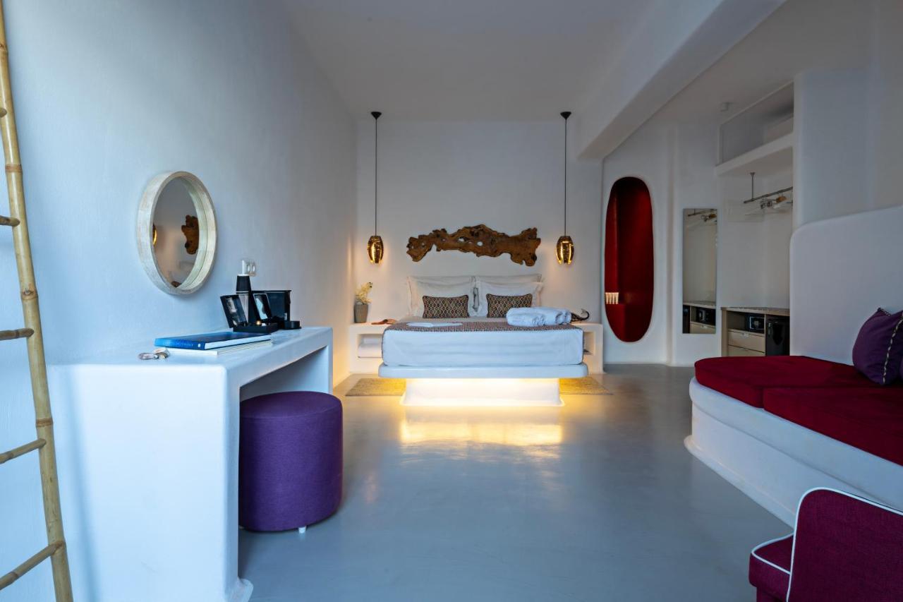 Angels Pillow Luxury Boutique Residence - Adults Only Náousa Exteriör bild