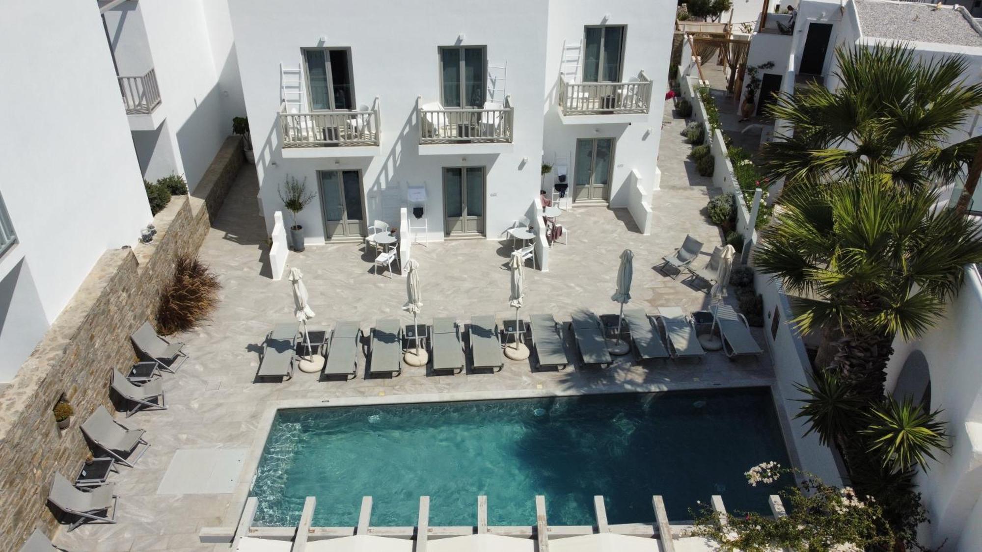 Angels Pillow Luxury Boutique Residence - Adults Only Náousa Exteriör bild